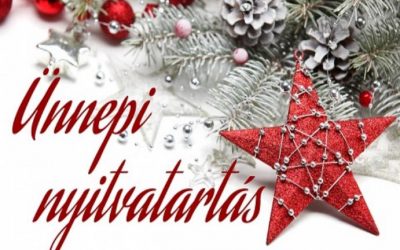 Ünnepi Nyitvatartás 2014. december